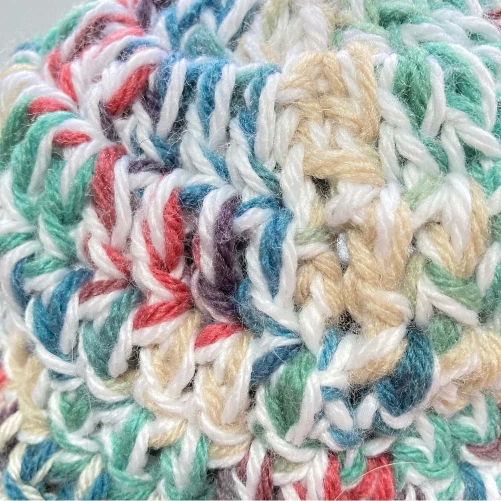 Warm Hat Handmade Crocheted Toddler Girl